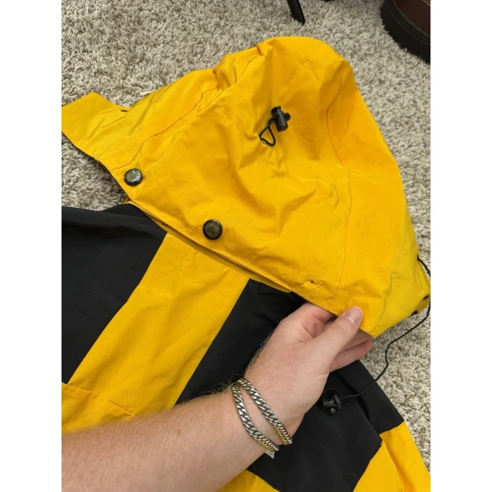 Vintage The North Face Mountain Gore-Tex Jacket Men's XL Yellow Black Shell